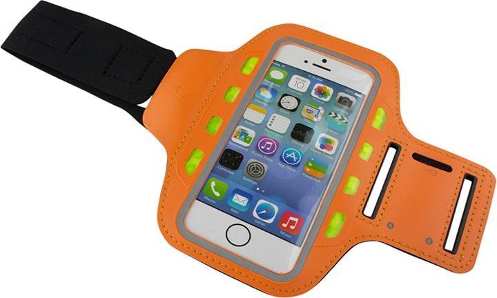 Actual product image JTI LED sports wristband for smartphone - orange