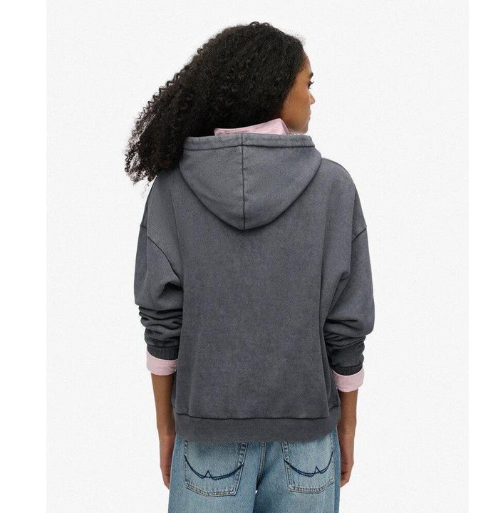 Image du produit Superdry Sweat à capuche décontracté métallisé Vintage Logo (L)