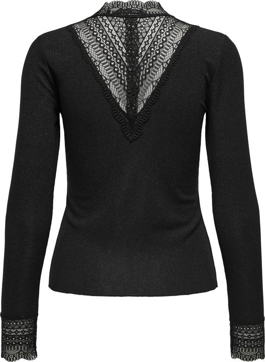 Produktbild Only Cartilde Glitter L/S Highneck Top Noos (M)