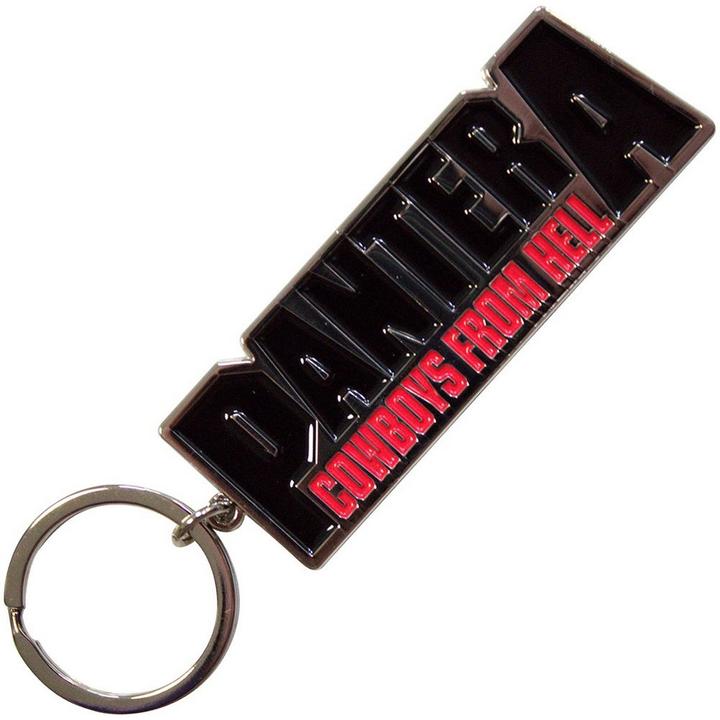 Actual product image Pantera Cowboys From Hell Keyring