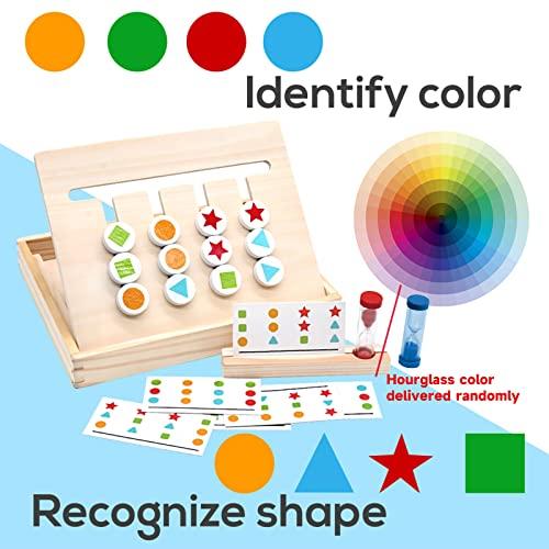 Actual product image Activity Board Wooden Puzzle Sorting Box Educational Toy Board Games