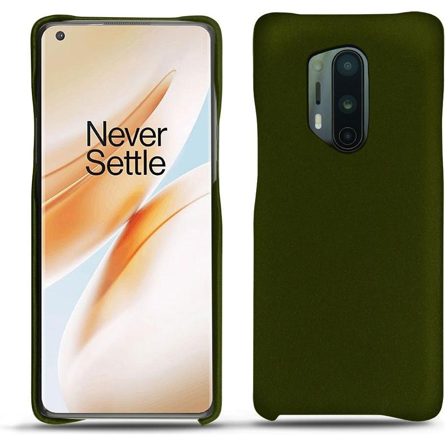 Thumbnail - Noreve Lederschutzhülle (OnePlus 8 Pro), Smartphone Hülle, Grün