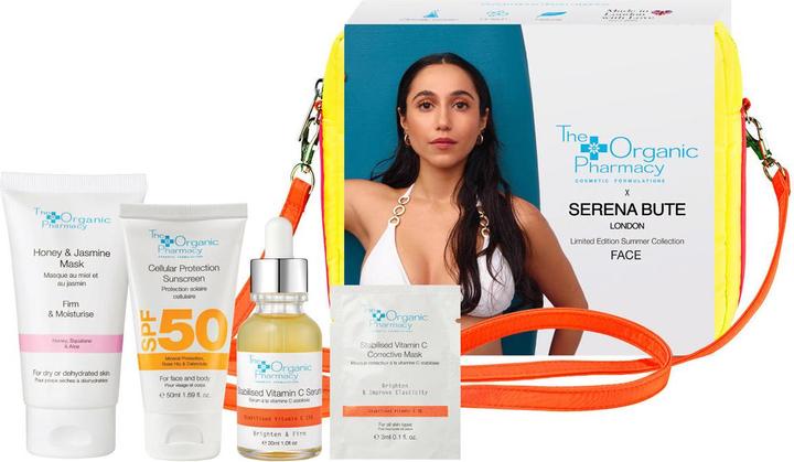 Image du produit The Organic Pharmacy x Serena Bute Limited Edition Summer Collection Face (Kit de soins du visage)