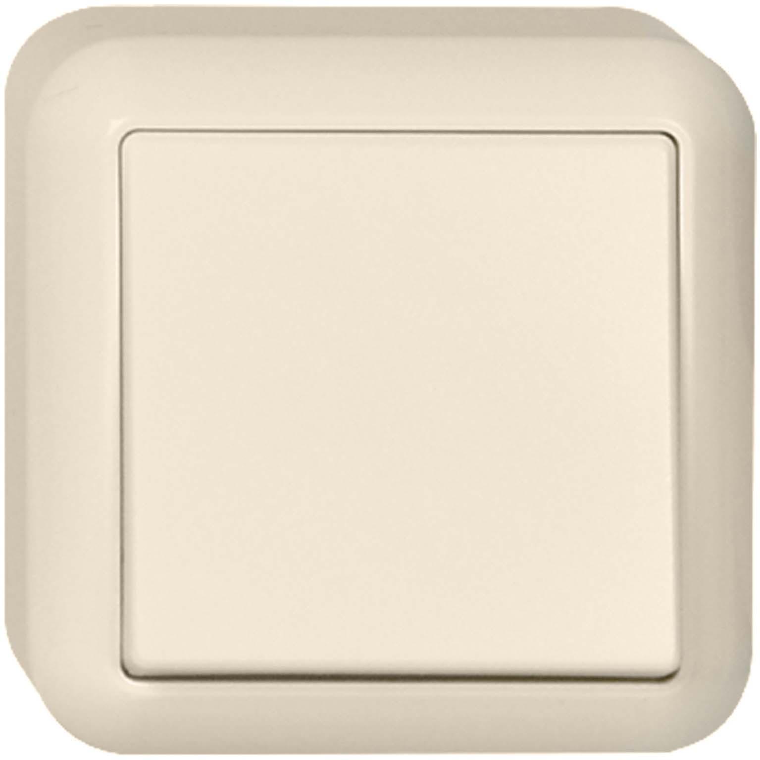Schneider Electric Kreuzschalter, Taster + Schalter, Weiss