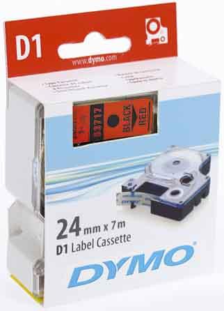 Produktbild Dymo S0720970 Standardband (2.40 cm, Schwarz)