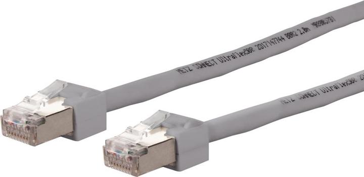 Produktbild Metz Connect Patchkabel Cat.6 Ultraflex500 VoIP AWG 26 3,0 m grau (SF/UTP, CAT6, 3 m)