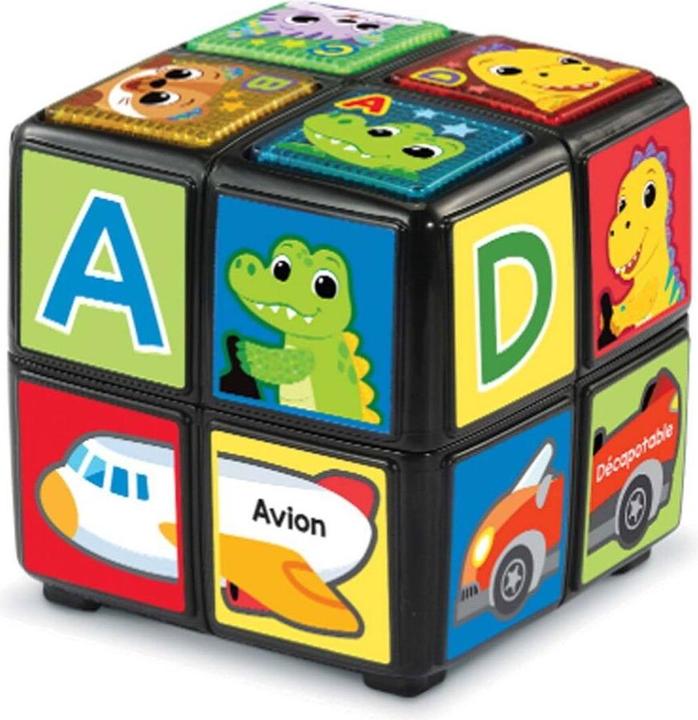 Actual product image VTech Twist & Teach Animal Cube - (950-558432)