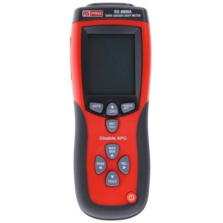Thumbnail - Rs Pro, Detektor, RS-8809A Luxmeter mit Photodiode, 0,1 lx, 4