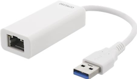 Actual product image Deltaco USB3-GIGA4 network card Ethernet (RJ45 (1x))