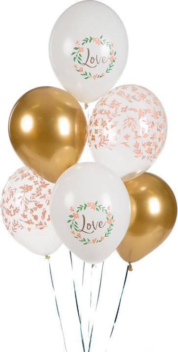 Actual product image Partydeco Balloons assorted - Love (50pcs) (50x)