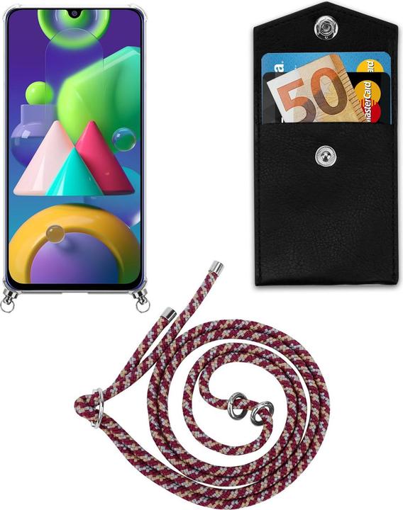 Produktbild Cadorabo TPU Handy Kette SILBER Cover
