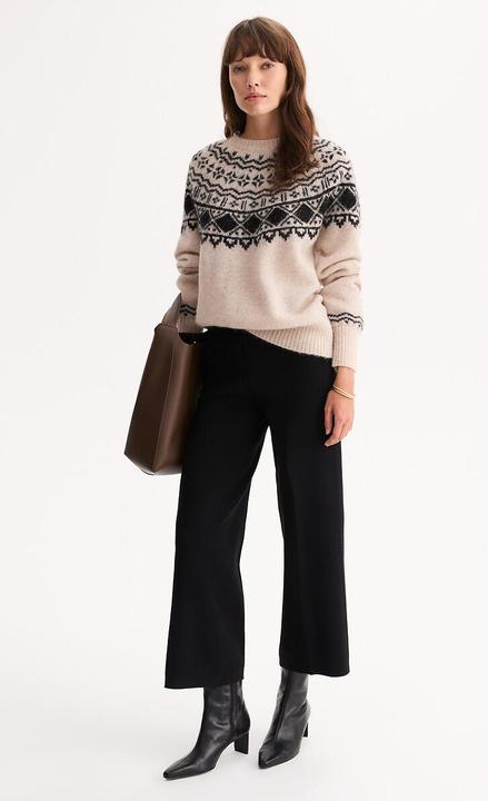 Produktbild Anne Weyburn Pullover aus grobem Jacquard-Strick (L)