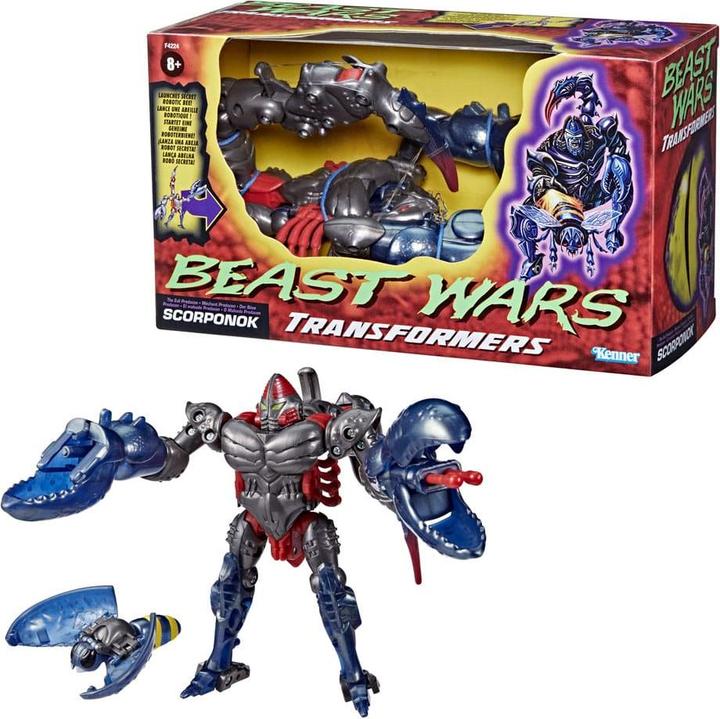 Produktbild Transformers Vintage Beast Wars Predacon Scorponok Action-Figur zum Sammeln – Erwachsene und Kinder