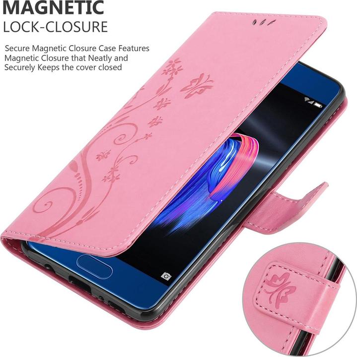 Actual product image Cadorabo Flower Book Cover (Honor 9)