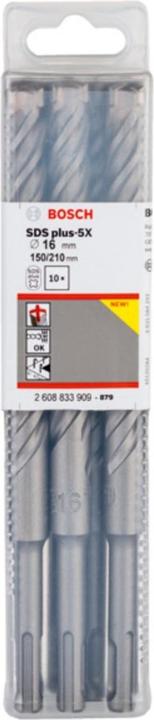 Productafbeelding Bosch Professional Zubehör SDS PLUS-5X 16X150X210MM 10PC (16 millimeter)