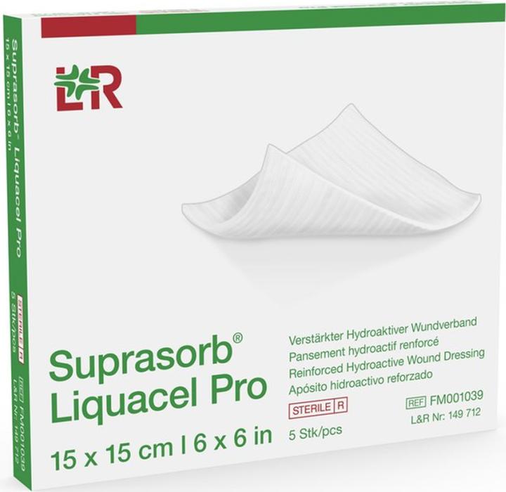 Produktbild Lohmann & Rauscher SUPRASORB LIQU PRO 15X15CM (5 x)