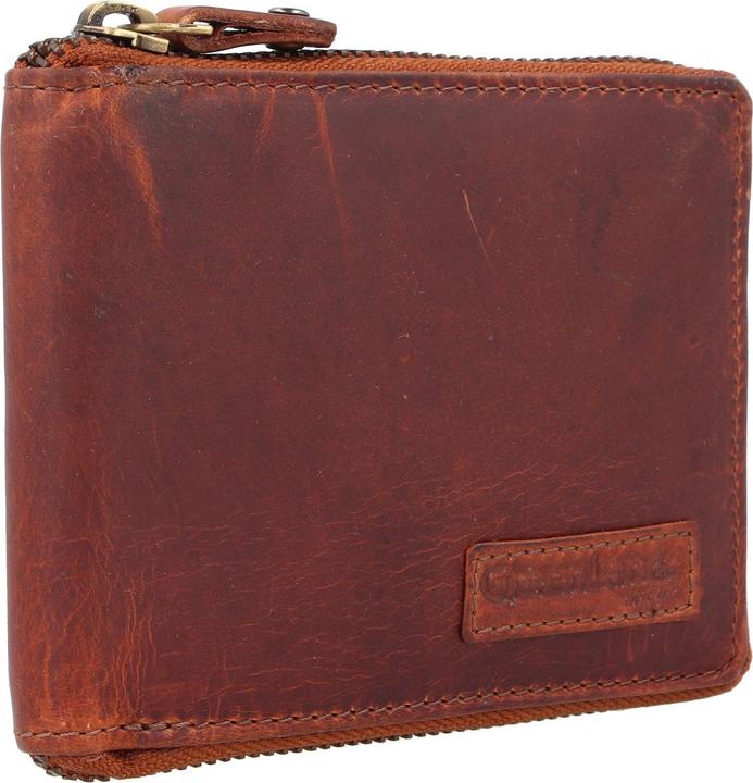 Actual product image Greenland Nature Soft & Safe wallet RFID leather 12 cm