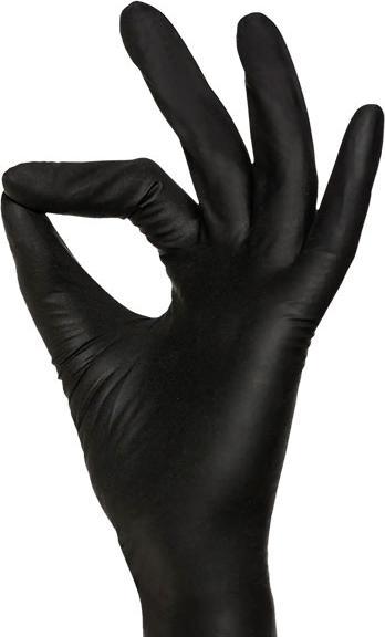 Produktbild Med-Comfort Style Handschuhe Puderfrei Schwarz (XL)