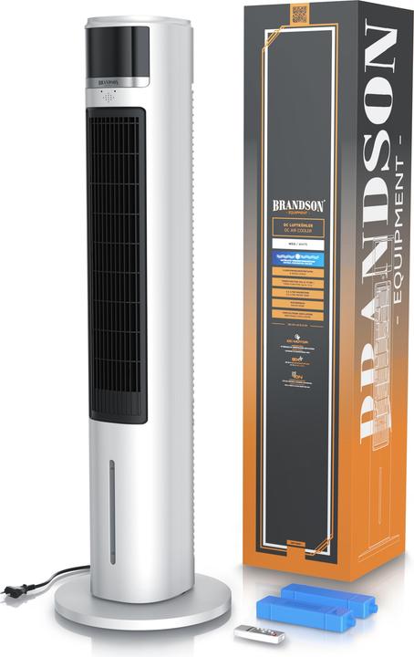 Produktbild Brandson Luftkühler, 3,2L Wassertank, Ion-Funktion, Fernbedienung, Turmventilatorr, Klimaanlage