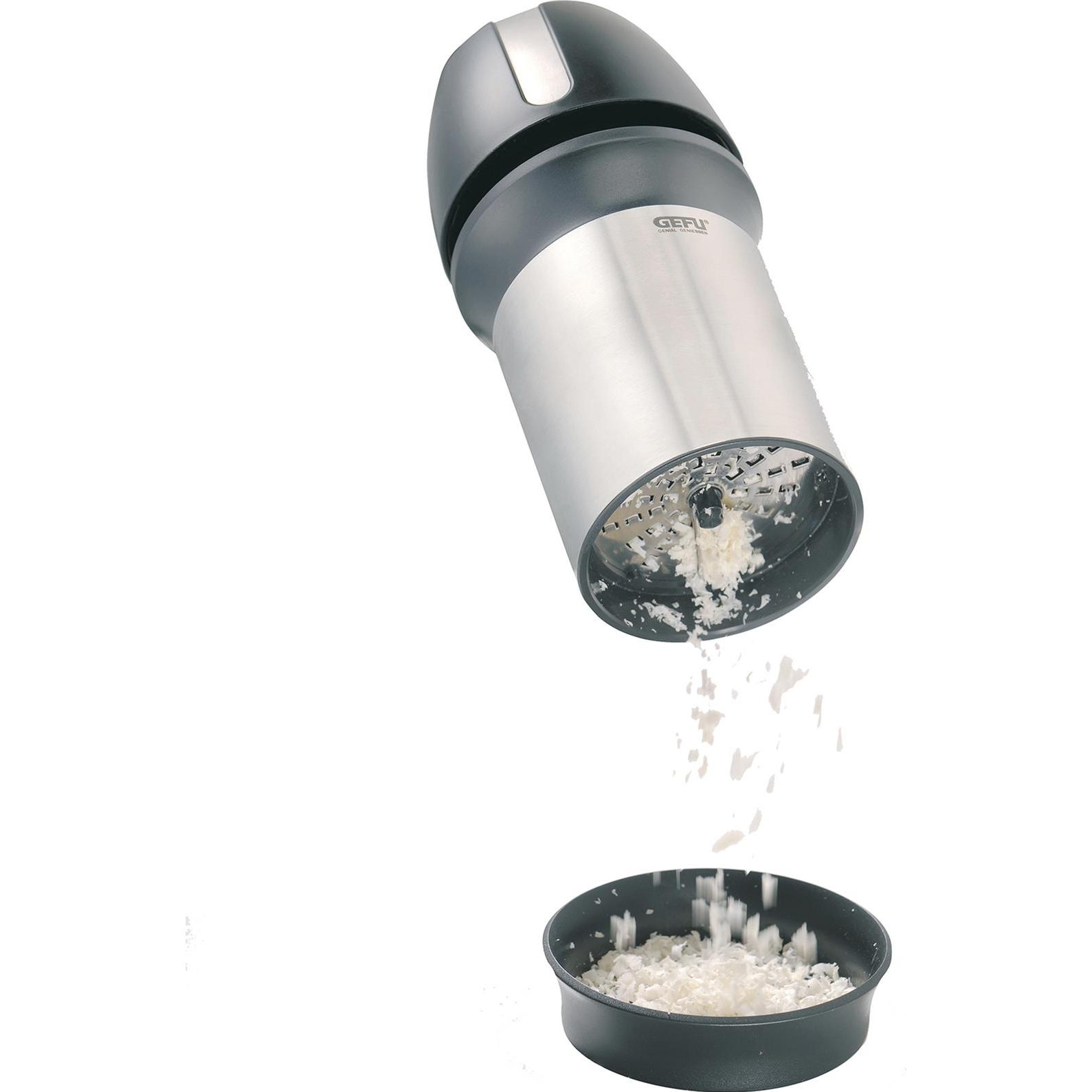 GEFU Parmigiano Laser Cut, Küchenreibe, Silber