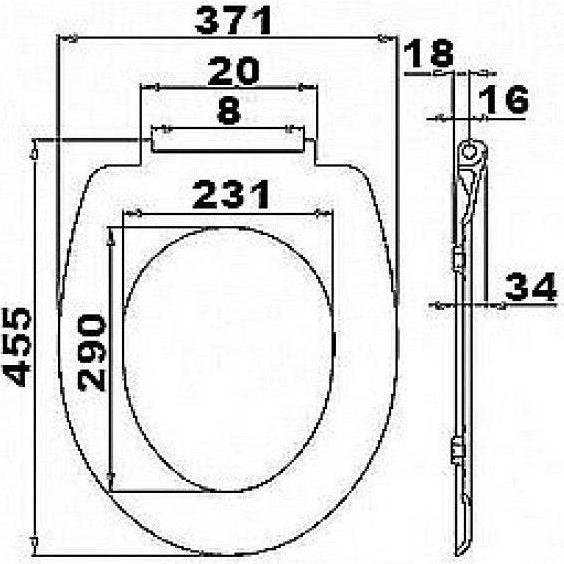 Produktbild Woltu WC-Sitz