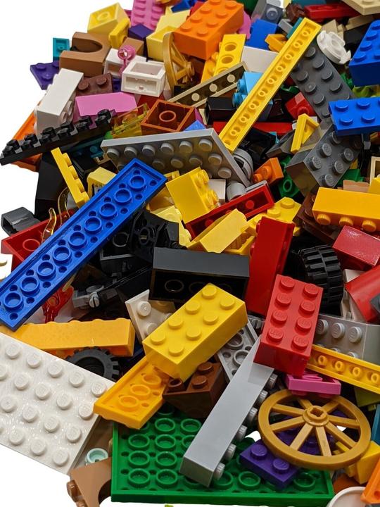 Actual product image LEGO Bricks mixed colours - 5000 gr. - approx. 5000 pieces - Colorful bricks mix - NEW (LEGO Accessories)