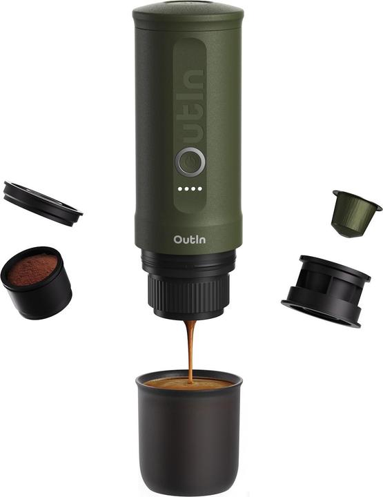 Image du produit OutIn Machine à espresso Nano vert forêt