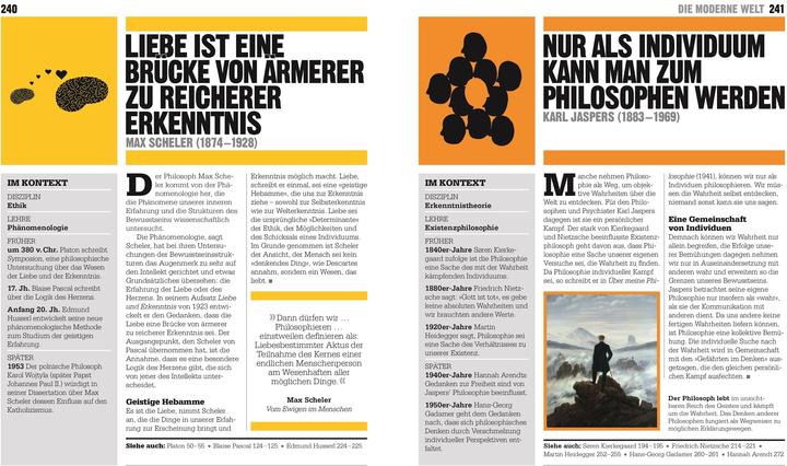 Actual product image Big Ideas. Das Philosophie-Buch (German, Christiane Wagler, Clive Hill, DK Publishing House, Douglas Burnham, John Marenbon, Marcus Weeks, Peter J. King, Will Buckingham, 2024)