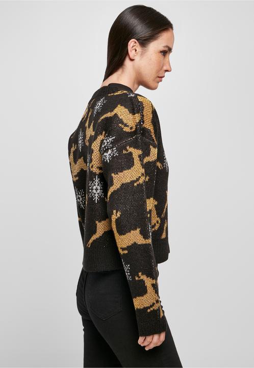 Image du produit Urban Classics Cardigan de Noël court et surdimensionné pour femmes (XL)