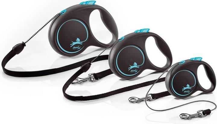 Productafbeelding Flexi Zwart Design Touw (S, Hond, Algemeen)