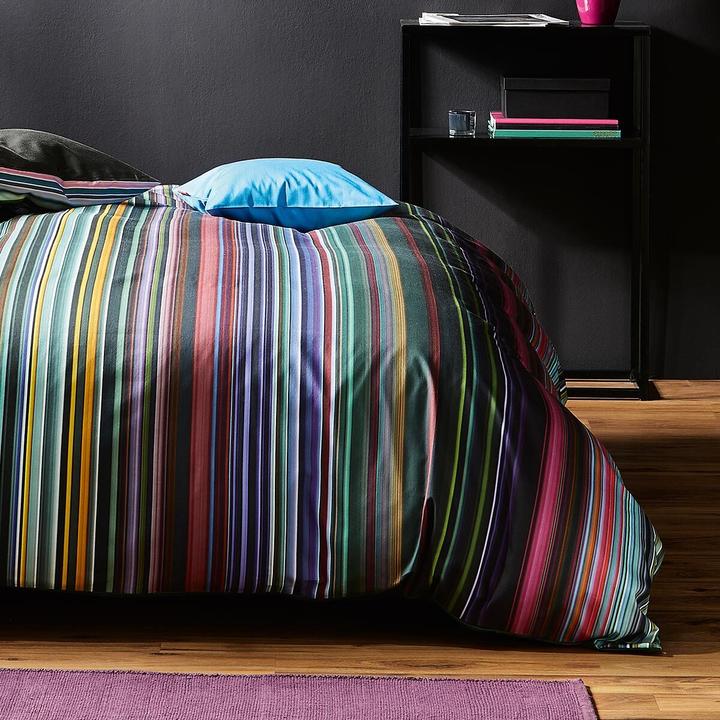 Actual product image Fleuresse Mako-Satin Bettwäsche Bed Art S North Bay multicolor (Bedding set, 2 x 80 x 80 cm, 200 x 200 cm)