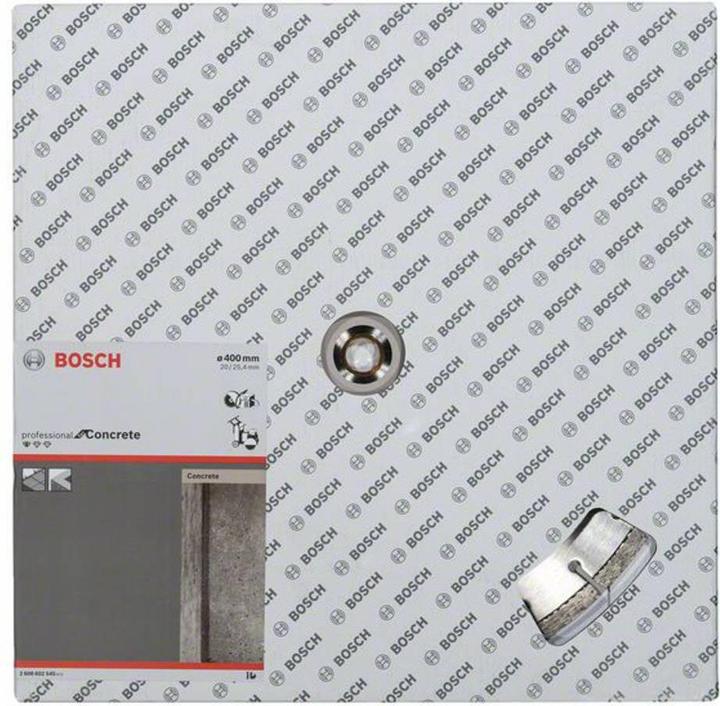 Immagine prodotto Bosch Professional Zubehör Lama diamantata Standard per calcestruzzo, 400 x 20,00/25,40 x 3,2 x 10 mm