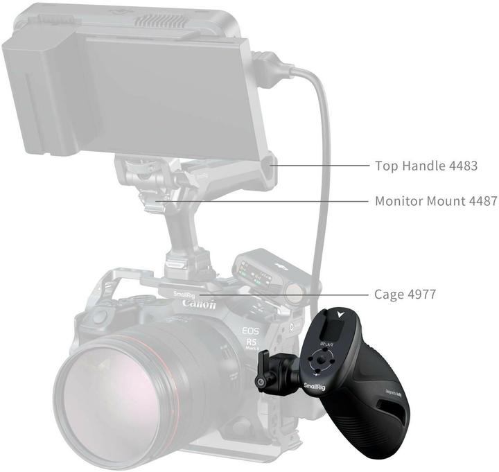 Actual product image SmallRig Rotating Side Handle (Grip)