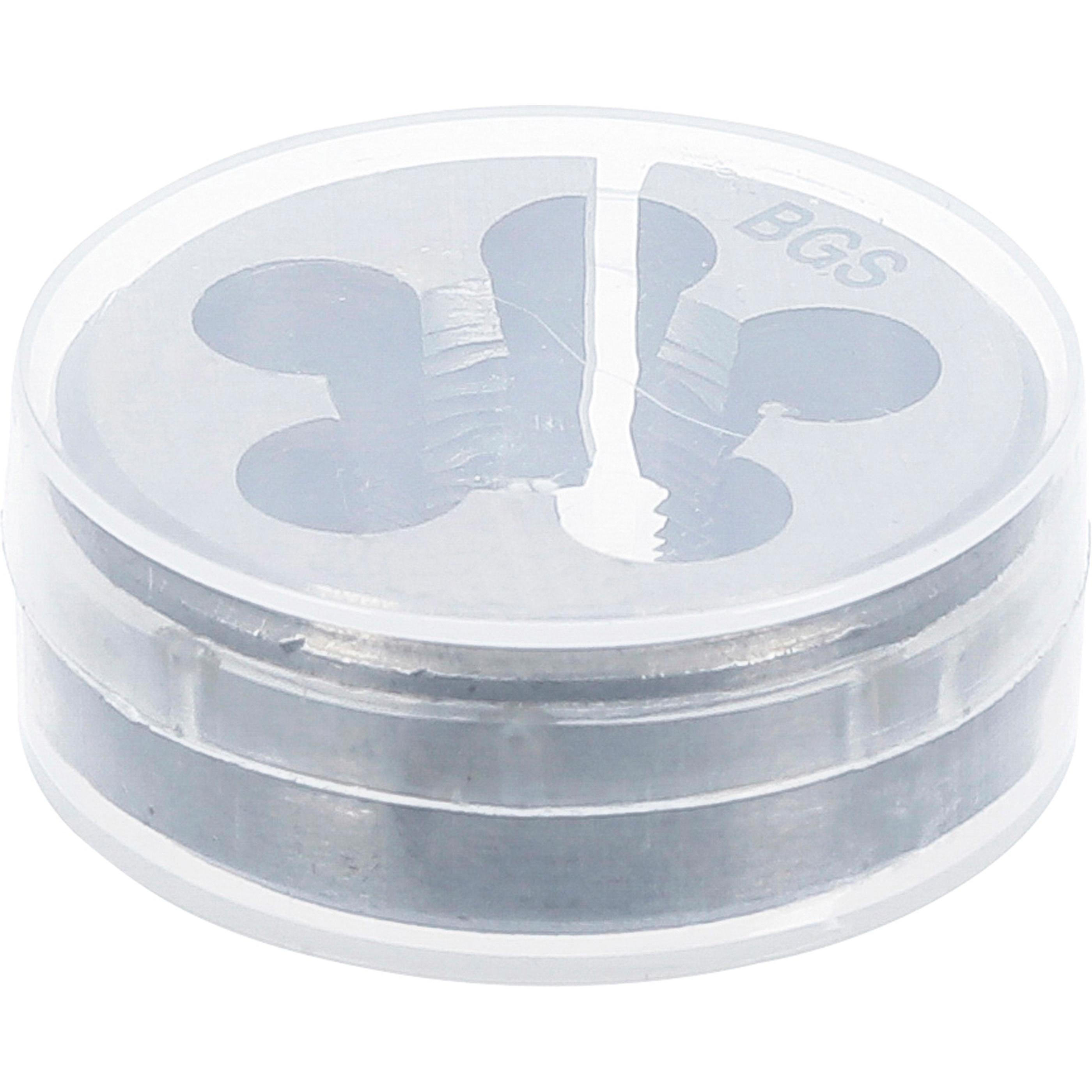 Thumbnail - BGS, Gewindeschneider + Gewindebohrer, Gewindeschneideisen M4 x 0,7 x 25 mm
