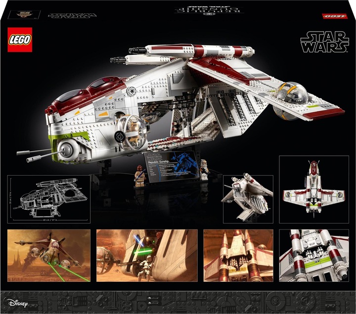Produktbild LEGO UCS Republic Gunship (75309, LEGO Star Wars, LEGO Seltene Sets)