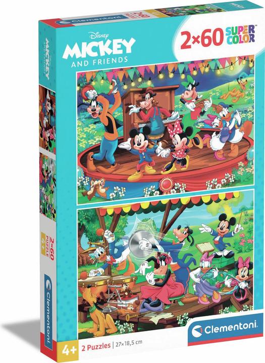 Immagine prodotto Clementoni Puzzle Mickey and Friends 2x60 pezzi. (60 pezzi)