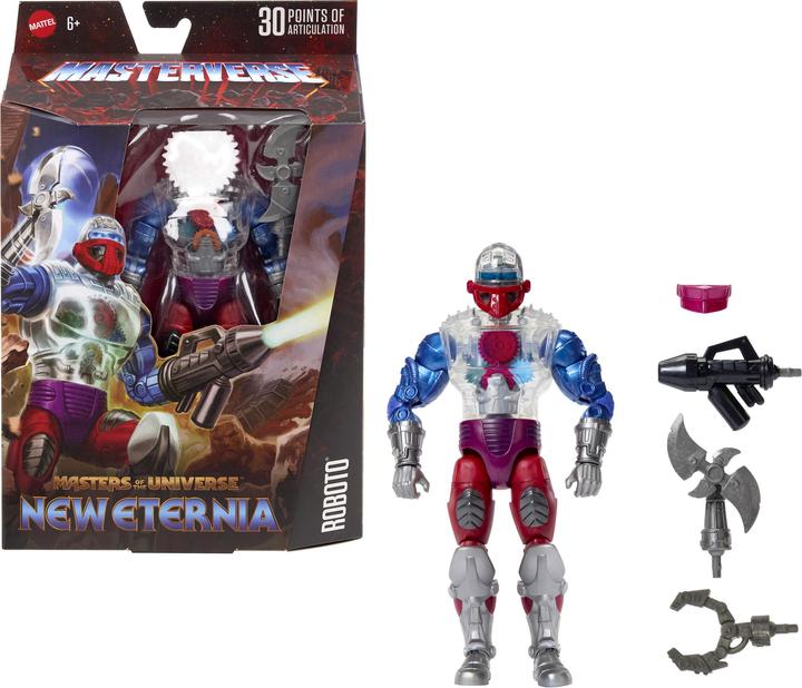 Actual product image Mattel M.o.t.U. Masterverse Core NE Roboto