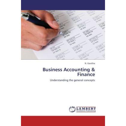Business Accounting & Finance, Fachbücher von N. Kavitha