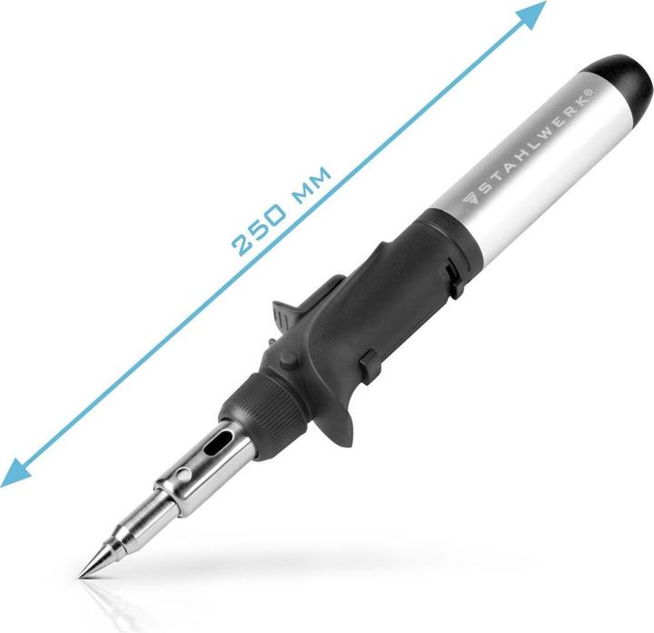 Stahlwerk Gas soldering iron GLK-500 ST gas soldering set 200 - 500°C soldering temperature