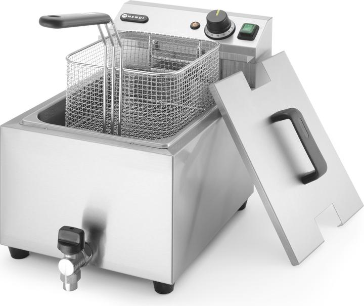 Image du produit Hendi Friteuse Profi Line avec robinet de vidange 8 l 230V-3500W