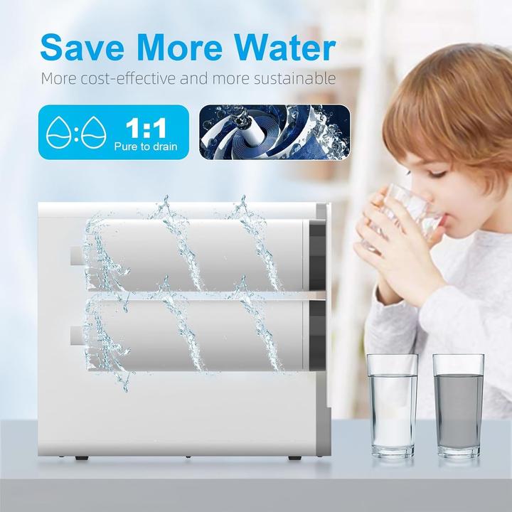 Produktbild Ibergrif Under-Sink Reverse Osmosis System, 5-Stage Filtration, Reduces TDS and PFAS, Fast Installation