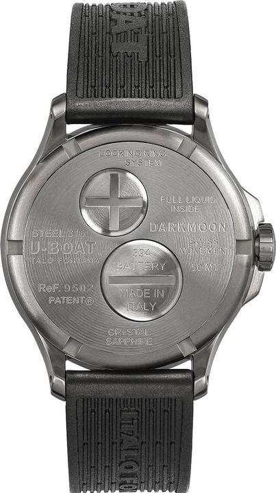 Produktbild U-Boat 9502 Darkmoon Green SS Soleil Herrenuhr 40mm 5ATM (Analoguhr, 40 mm)