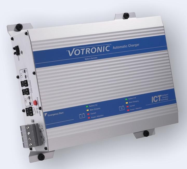 Immagine prodotto Votronic Caricabatterie automatico VAC 1215/30 Duo con funzione di esclusione dell'avviamento (12V, 30 A)