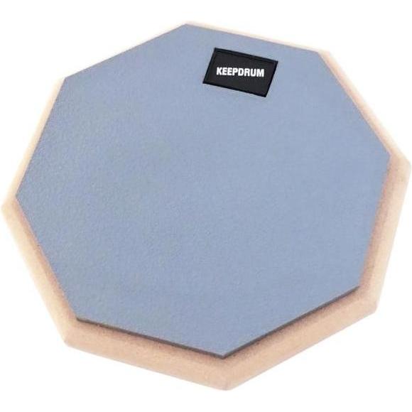 Thumbnail - keepdrum DP-GY8 Practice Pad Grau 8 Zoll mit Sticks, Zubehör Instrumente, Grau