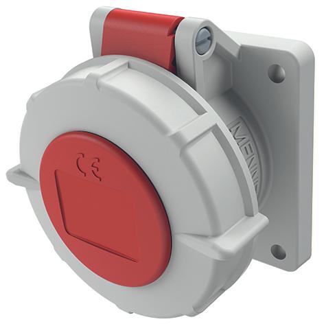 Actual product image Mennekes MEN 1712 16A4P 6H400V Junction box TwinCONTACT IP67