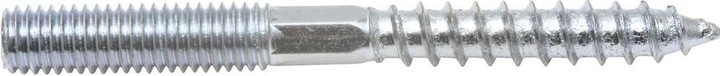 Produktbild SWG 239 08 80 67 Stockschraube M8 80 mm Innenvielzahn Stahl verzinkt 50 St. (50 Schrauben pro Stück)