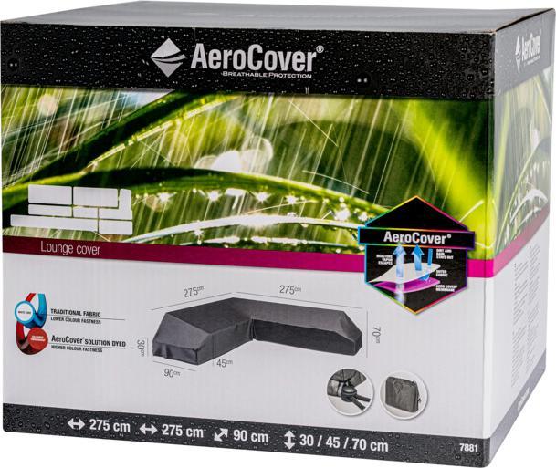Actual product image AeroCover Corner lounge cover