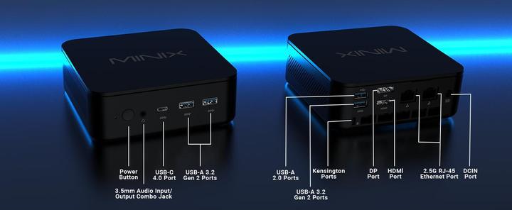 Immagine prodotto Minix NGC NR660 LP (512 GB, 16 GB, AMD Ryzen 5 6600H, Radeon 660M)