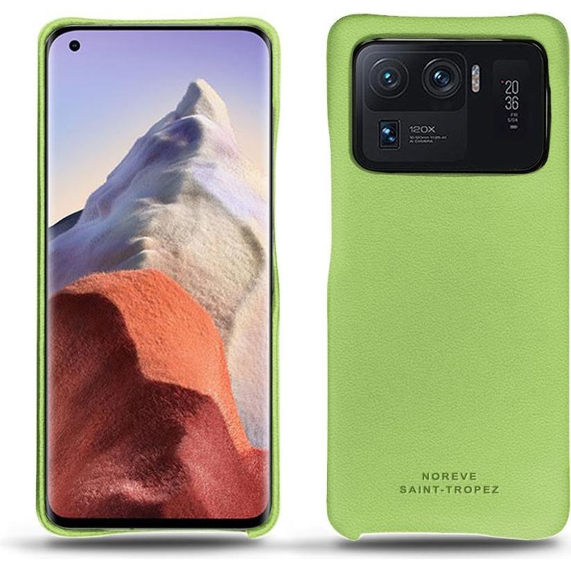 Noreve Lederschutzhülle (Xiaomi Mi 11 Ultra), Smartphone Hülle, Grün