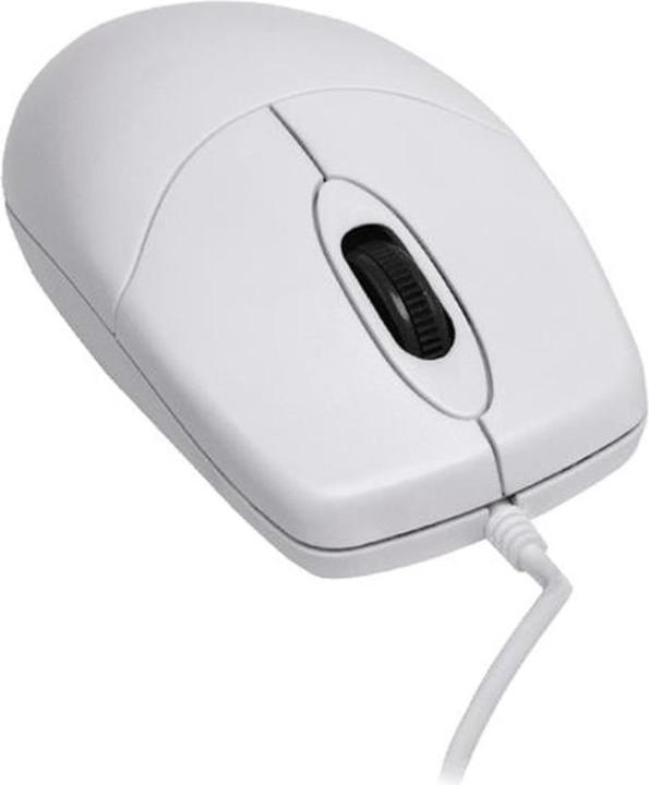 Active Key Maus AK-PMJ1OW-UV-W IP68 Washable Weiss, Maus-Typ (Kabelgebunden)